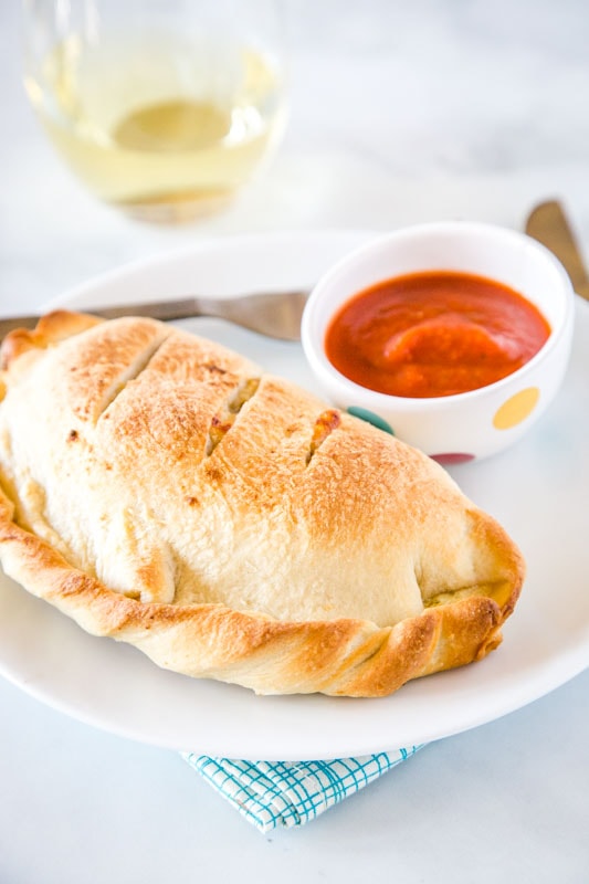 Calzones are an Italian favorite!  Easier to make at home than you think.