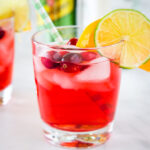 Cranberry Gin Cocktail Recipe - A delicious and festive cocktail with cranberry juice, gin, and a splash of triple sec.  