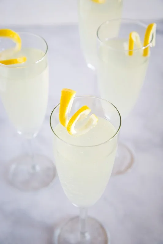 Refreshing easy cocktail that has been around forever. French 75 is great for celebrating or just sipping on a Friday night