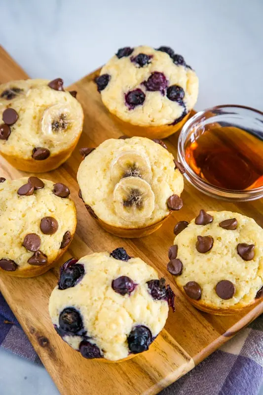 Pancake Muffins are great to have in the freezer for busy mornints