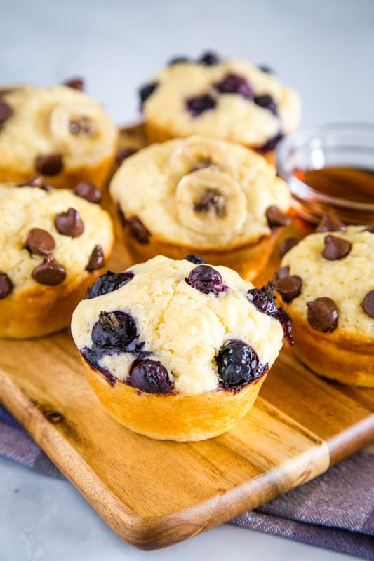 Homemade Pancake Muffins are a great quick and easy breakfast for the whole family