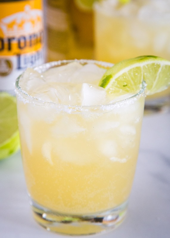 This is a light and refreshing Beer Margarita you can make at home in minutes
