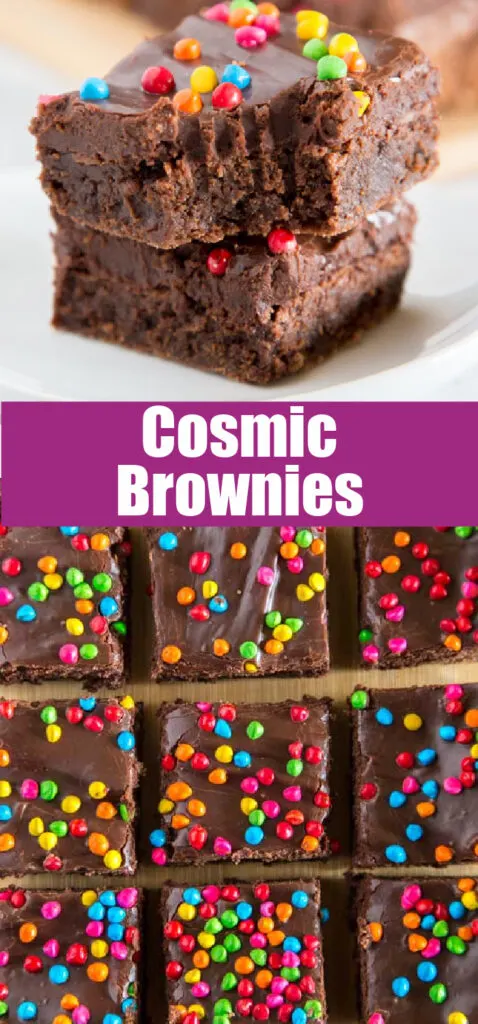 cosmic brownies pinterest collage