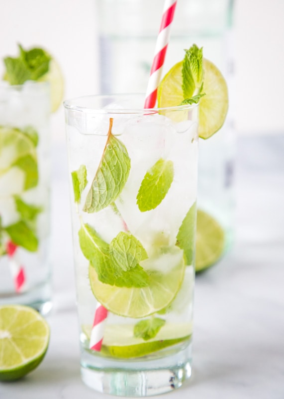 The perfect rum cocktail! A classic mint mojito is great to enjoy all year round.