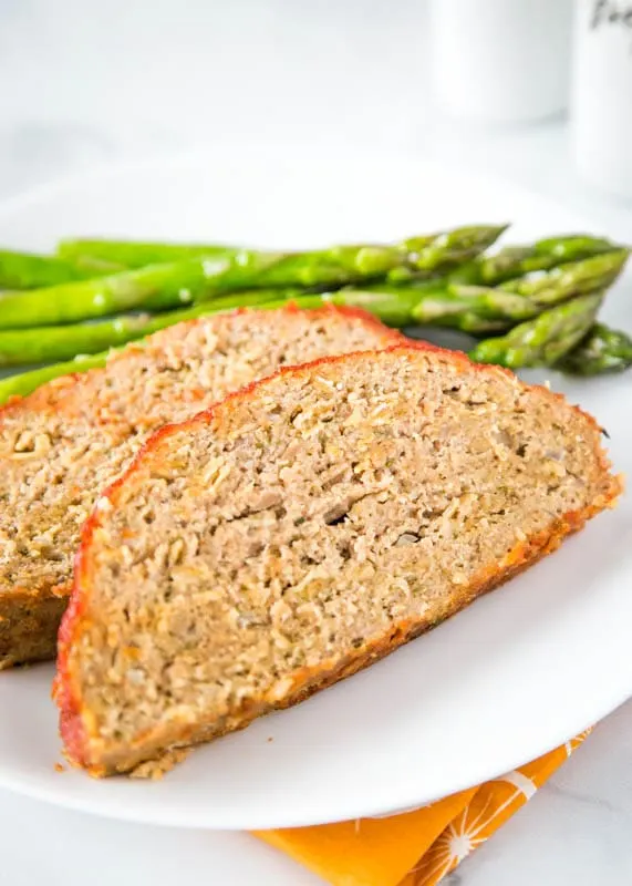 Ground turkey meatloaf that is not only healthy but delicious
