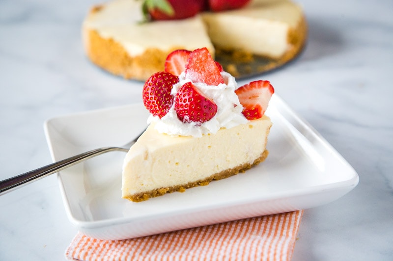 Instant Pot Cheesecake - Creamy & Delicious! - Julie's Eats & Treats ®