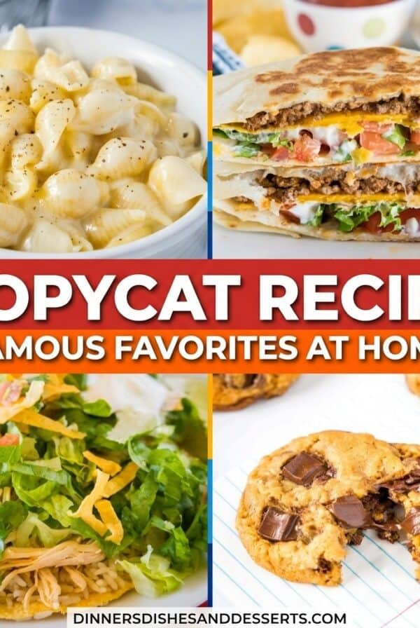 Copycat Recipes To Make At home collage