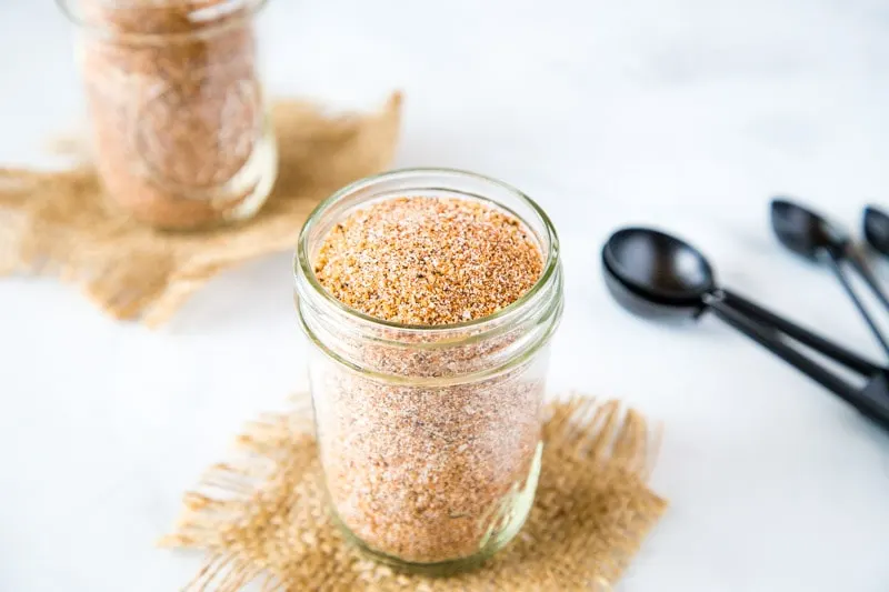 The Best Dry Rub For Ribs - a homemade spice blend that is perfect for making ribs.  Whether you are smoking, grilling, or even slow cooking these will give your ribs so much flavor and be perfect every time!