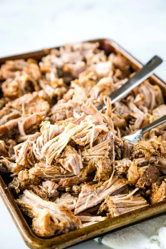 Pulled pork with country style ribs from the Instant Pot
