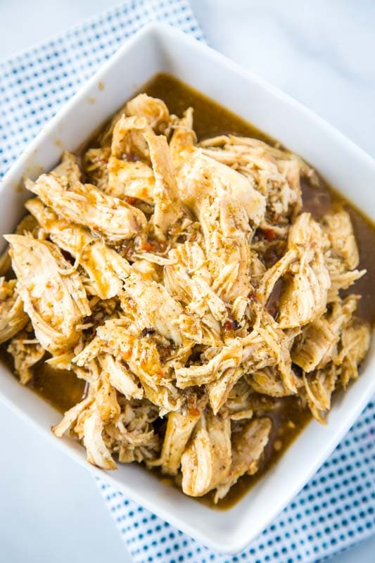 Instant Pot Cafe Rio Chicken (Pressure Cooker) - MisMashedMom