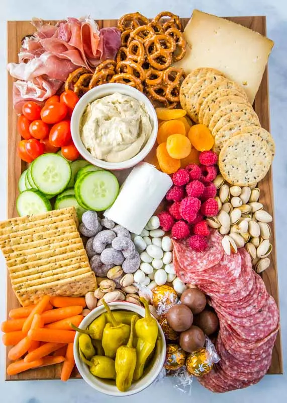 How to make a meat and cheese board for an easy snack or appetizer