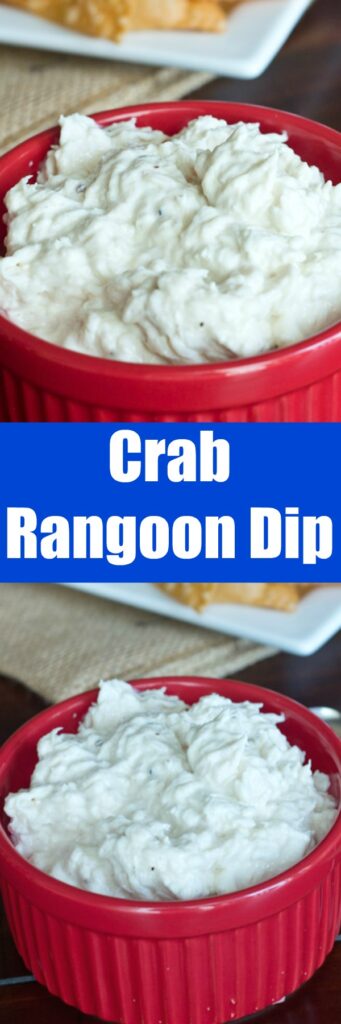 Crab Rangoon Dip - Classic Crab Rangoon filling  made into a warm dip with fried wonton wrappers for dippers. Great for parties or just snacking. 