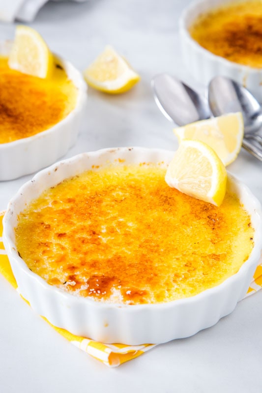 Lemon Creme Brûlée - Cooking LSL