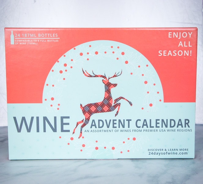 wine advent calendar box