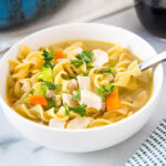 cropped in pic of turkey soup