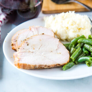 Smoked Turkey Breast - tender and juicy turkey breast that has a great smoky flavor. It is super simple to make and will impress every time!