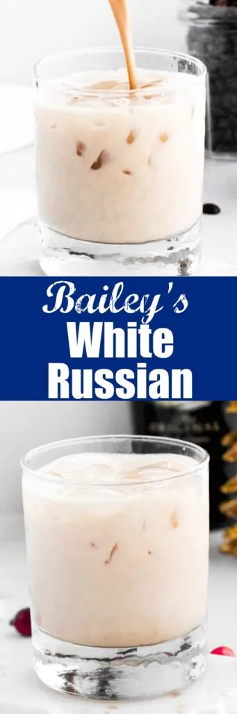 baileys white russian cocktail