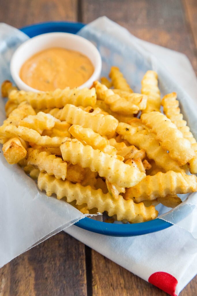 basket of french fries