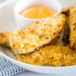 cropped in chicken tenders from the air fryer