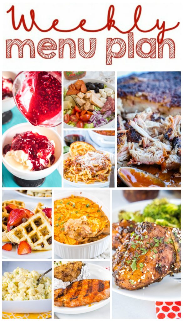 meal plan collage