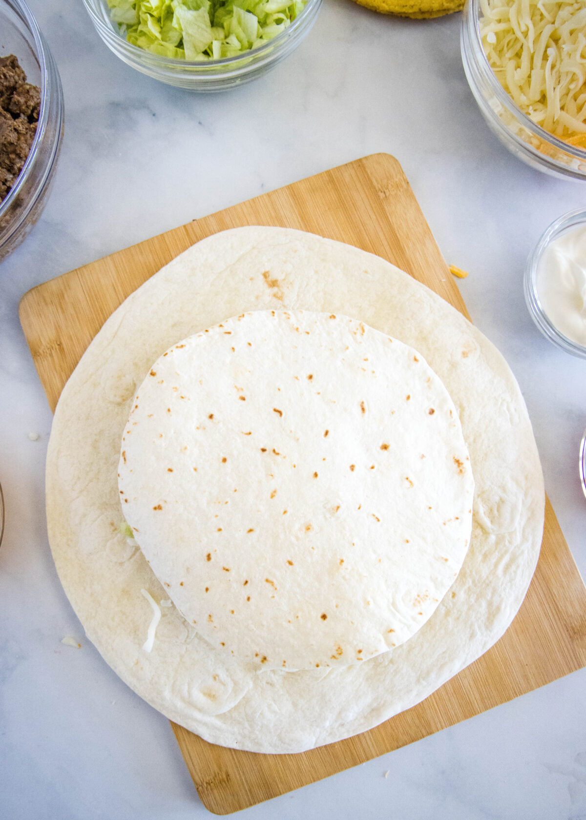 final small tortilla layer