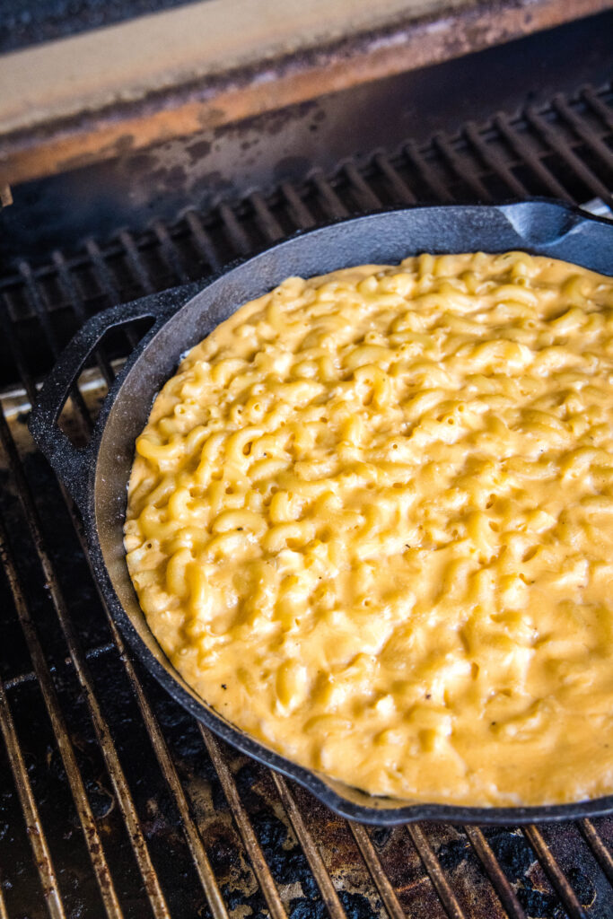 mac and cheese on the smoker