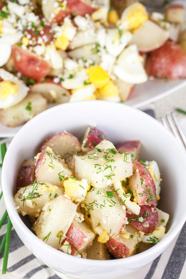 Lemon-Herb Potato Salad - Dinners, Dishes, and Desserts
