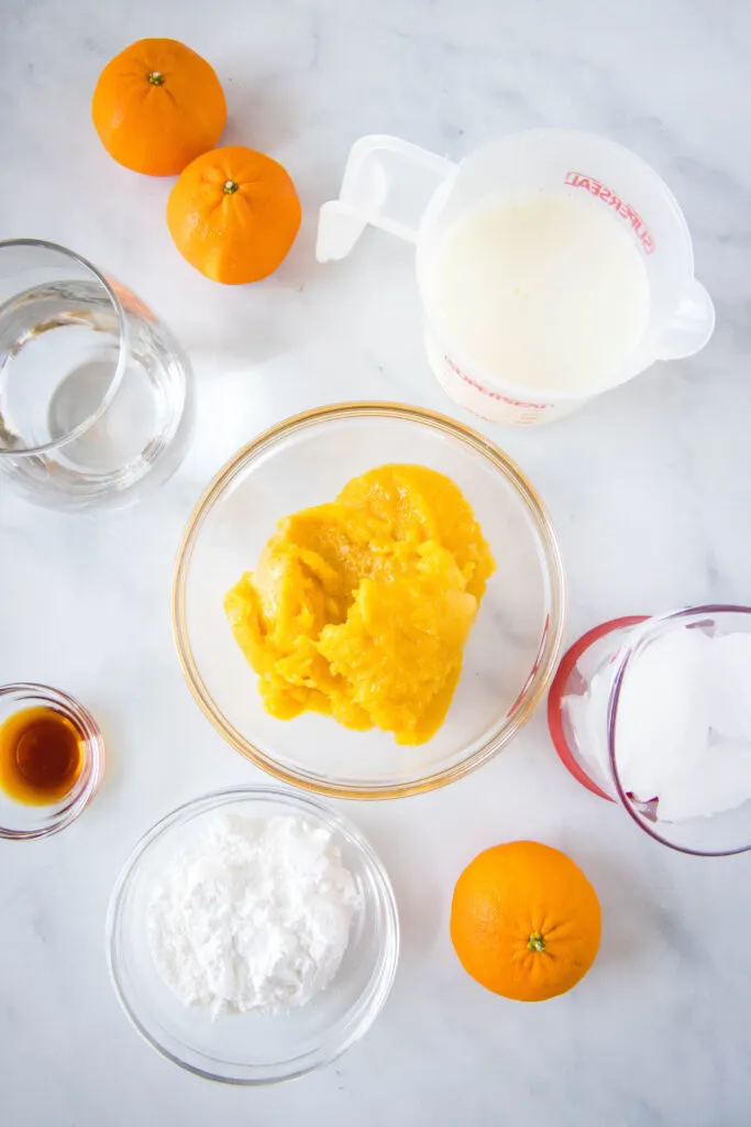 ingredients to make orange julius