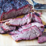 close up sliced chuck roast