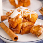 close up monkey bread muffins