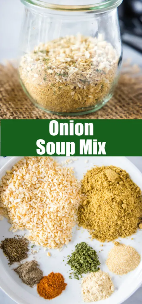 close up onion soup mix for pinterest