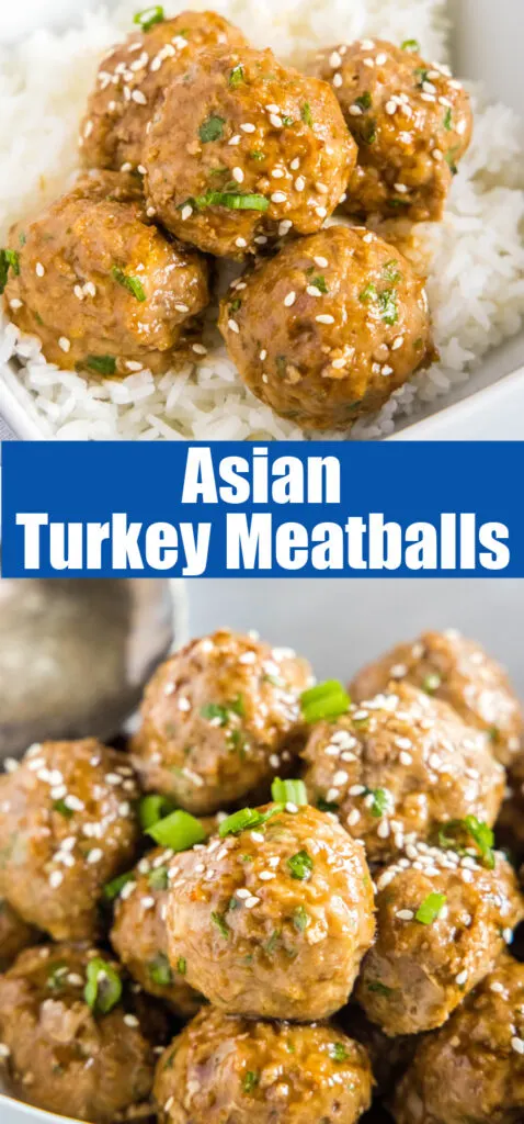 Baked Asian Turkey Meatballs | Dinners, Dishes & Desserts