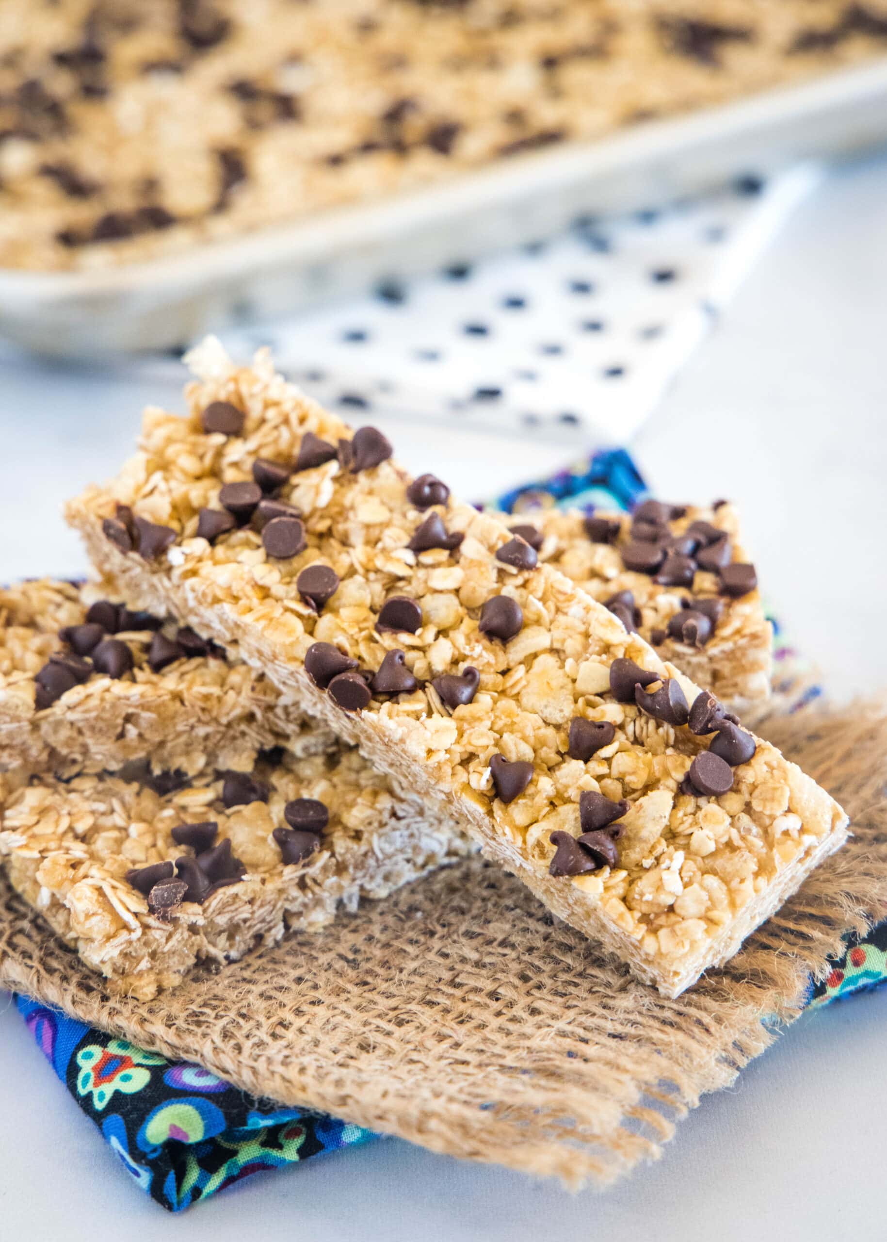 No Bake Chewy Granola Bar Recipe - Dinners, Dishes, and Desserts
