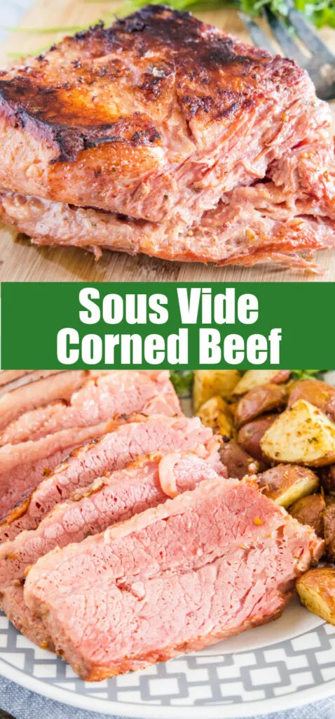 close up corned beef for pinterest