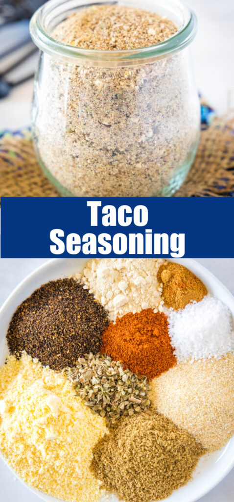 close up taco seasoning