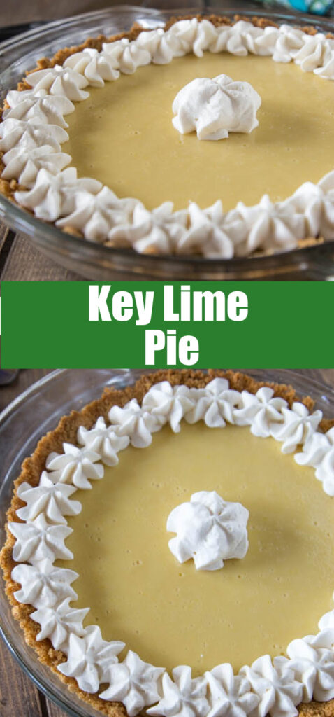 close up key lime pie for pinterst