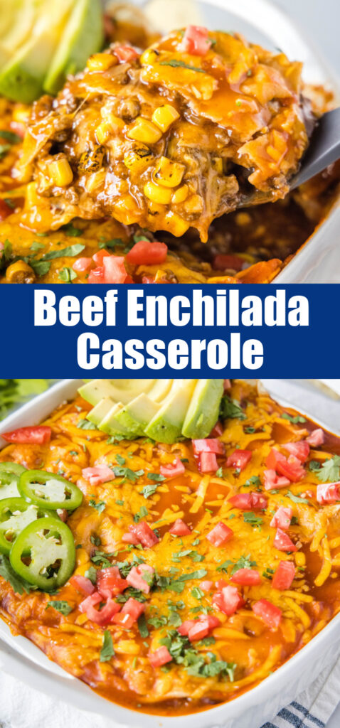 enchilada casserole for pinterest