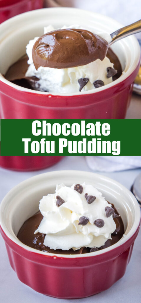 close up tofu pudding for pinterest