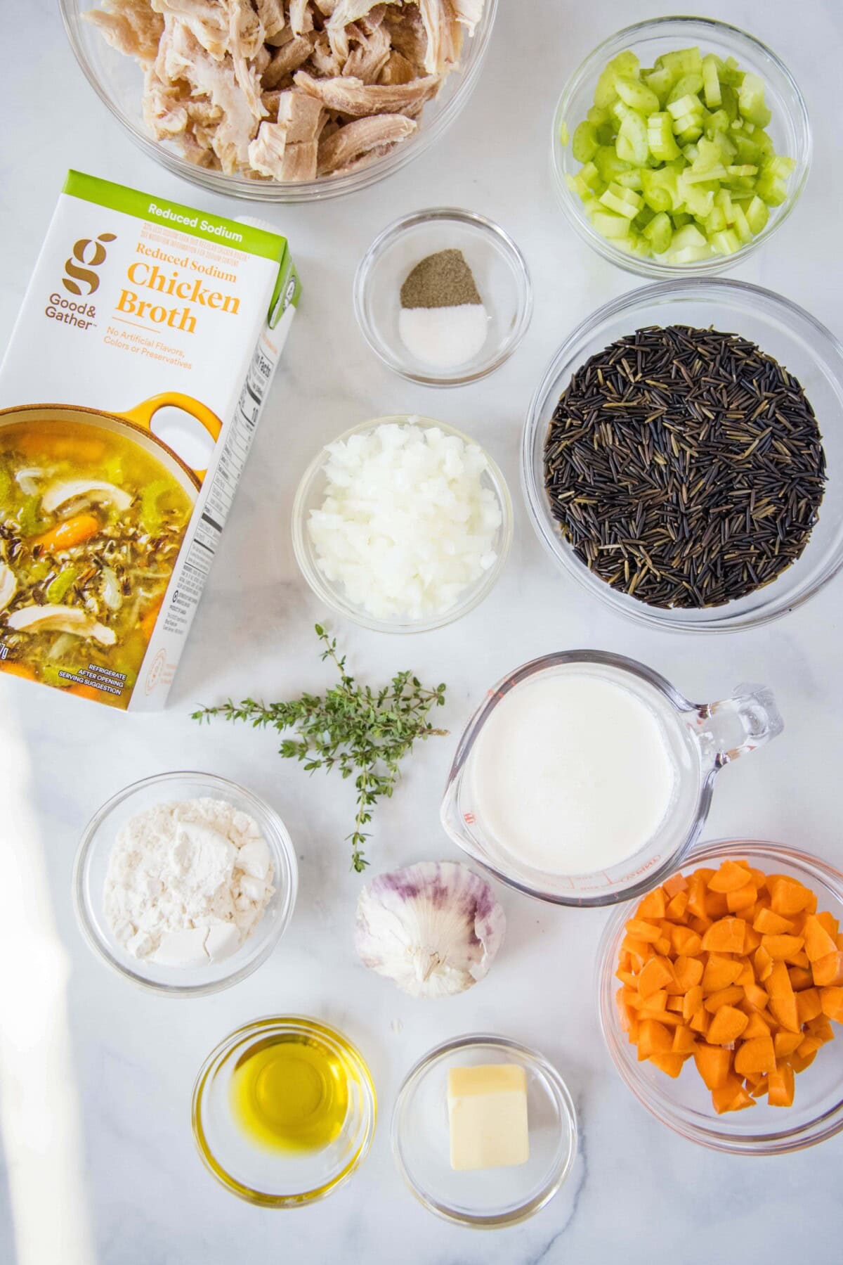 turkey wild rice soup ingredients
