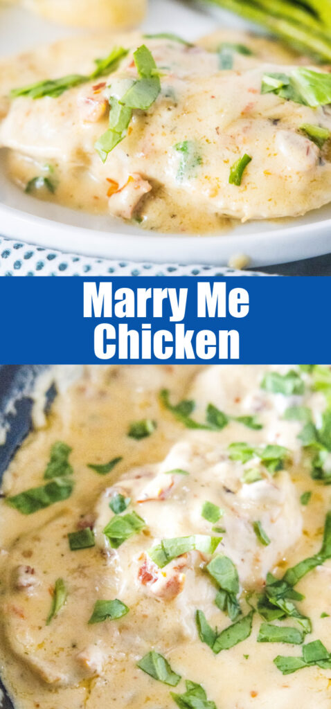 closeup marry me chicken for pinterest