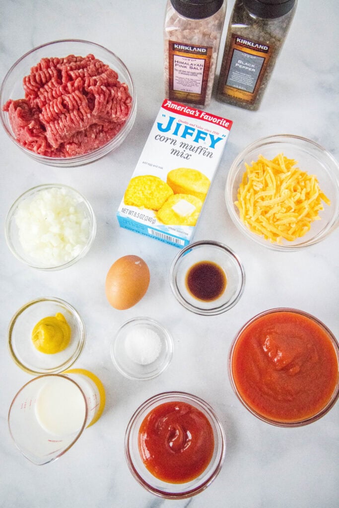 sloppy joe casserole ingredients