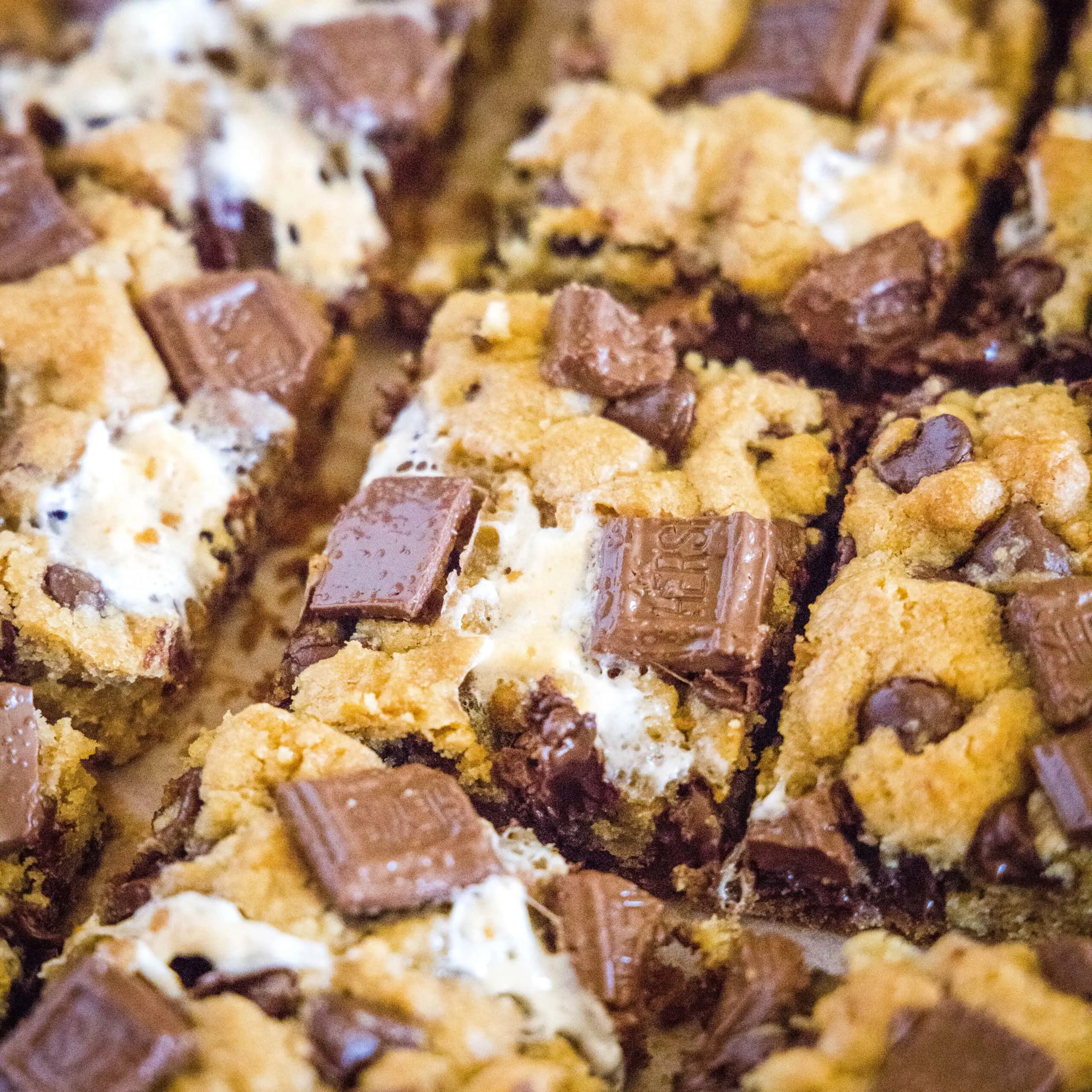 Chocolate Chip Cookie Bars - A Beautiful Mess