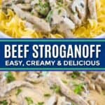 Beef Stroganoff – Rich, Creamy & Ready in One Pan