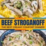Beef Stroganoff – Rich, Creamy & Ready in One Pan
