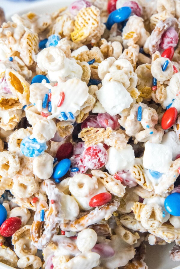 close up patriotic party mix