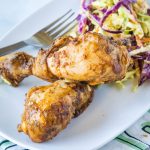 cropped close up chicken drumsticks