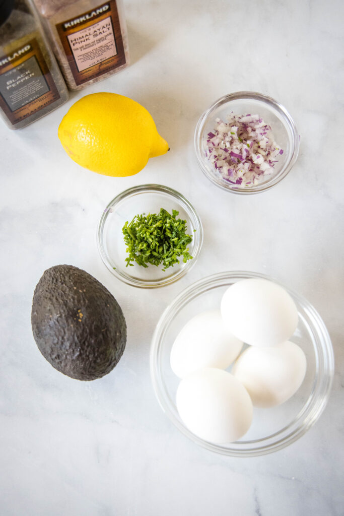 avocado egg salad ingredients
