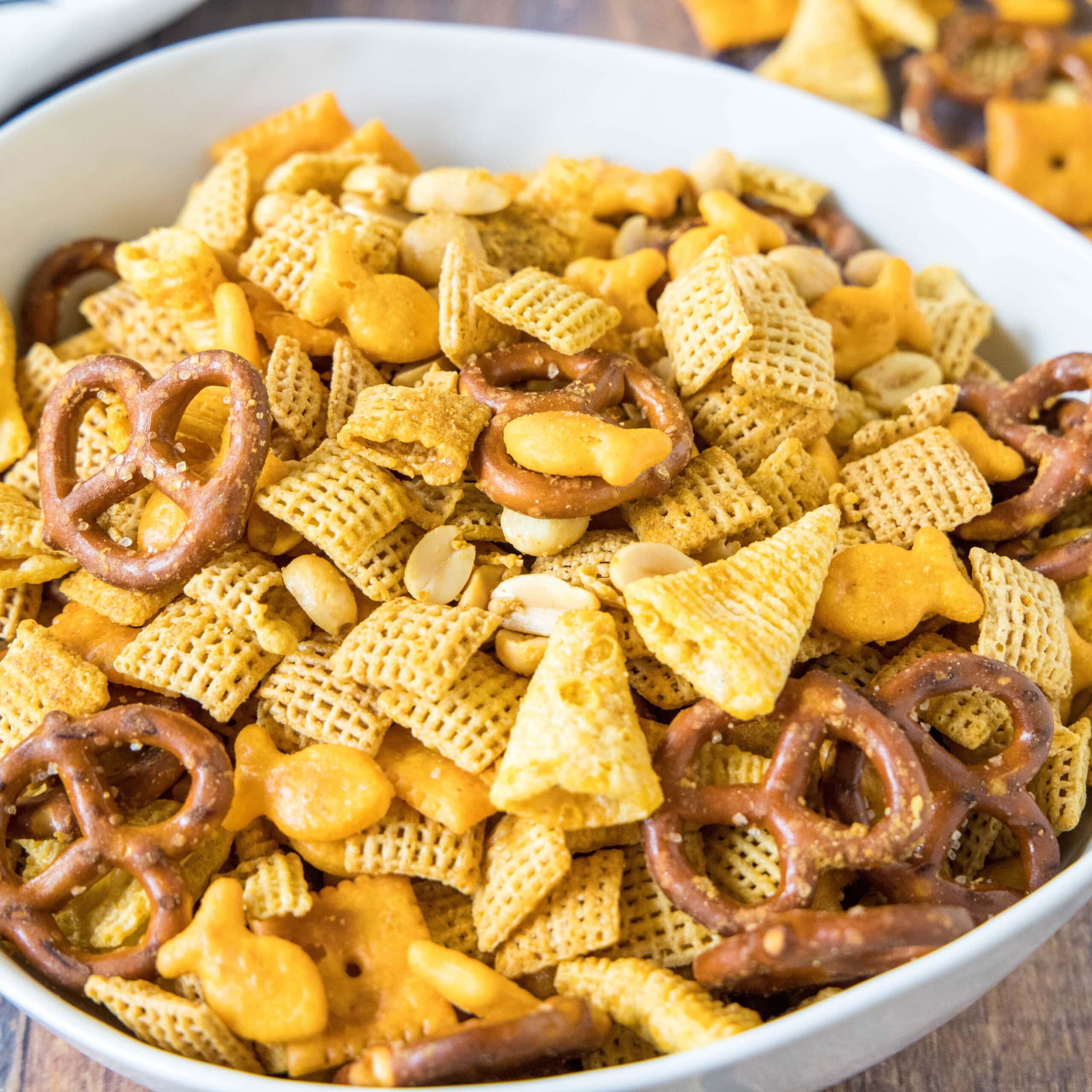 Cheese Chex Mix Dinners, Dishes, and Desserts