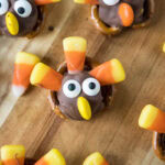 close up turkey pretzel