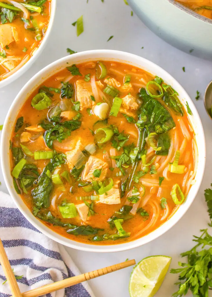 Thai Red Curry Soup - Dinners, Dishes, and Desserts